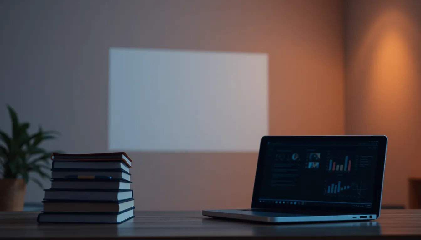 친구와 논문 발표 리허설을 하는 모습