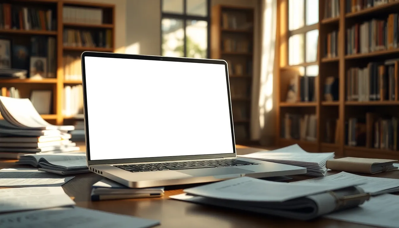 연구자가 KCI 논문 심사 과정을 확인하고 있는 모습