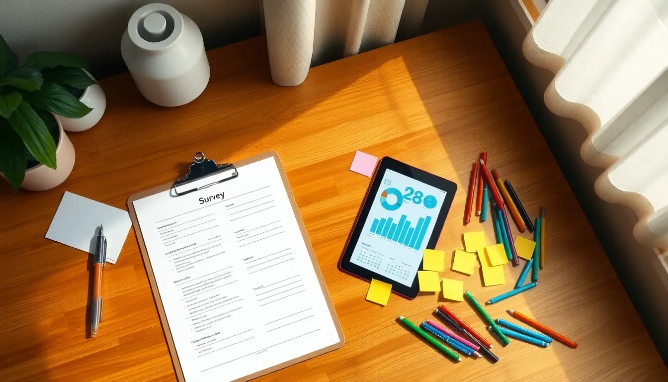 설문지 작성 예시 이미지