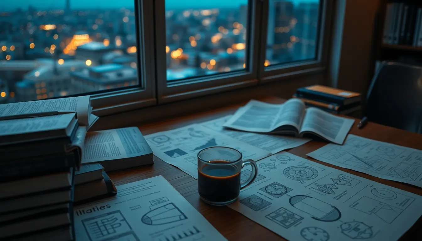 학술 연구와 지도의 중요성을 나타내는 이미지