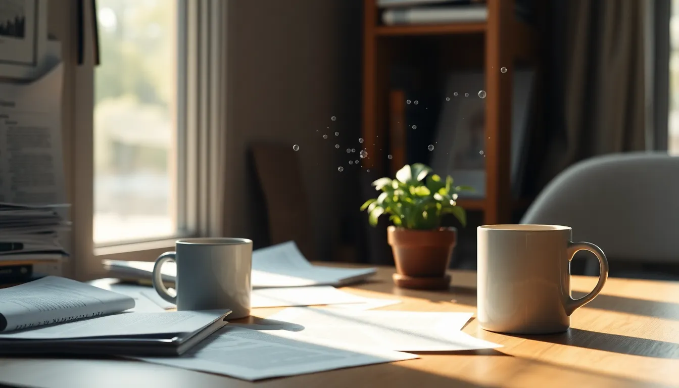 연구에 집중하는 이미지