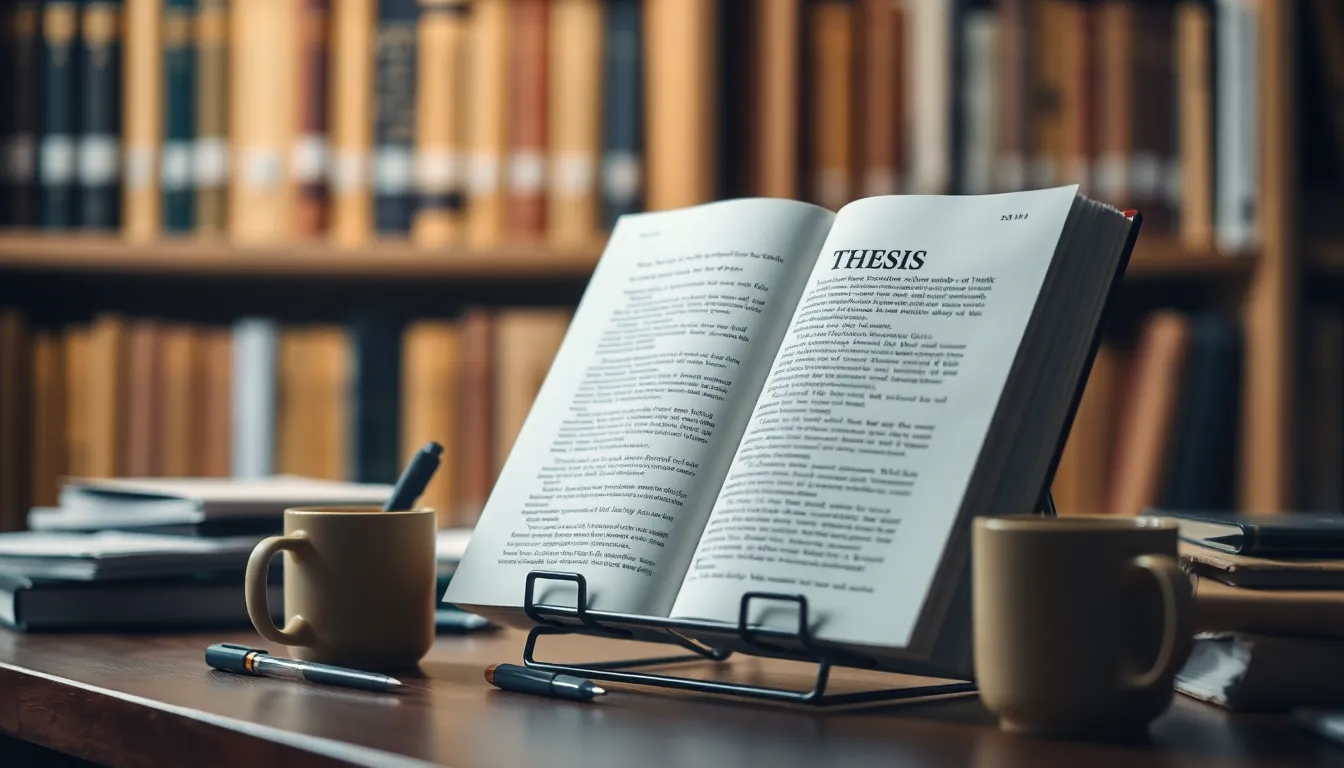 학위논문 발표 준비 이미지