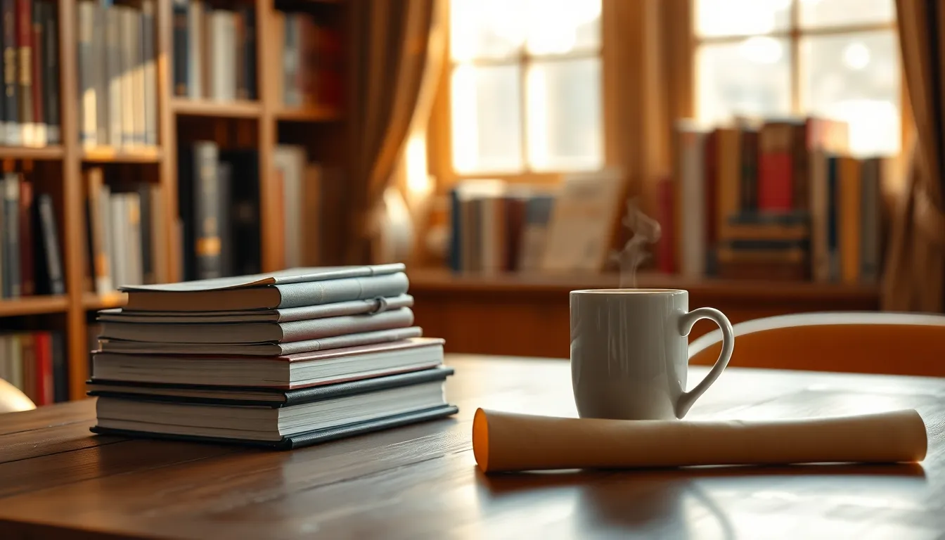 자료 요약 과정 이미지: 연구 자료들을 읽고 핵심 내용을 추출하는 모습