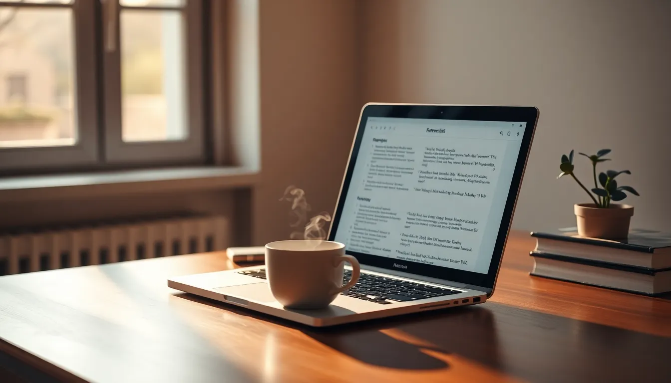 연구자가 참고문헌 관리 도구를 활용하여 노트북으로 논문을 작성하는 모습