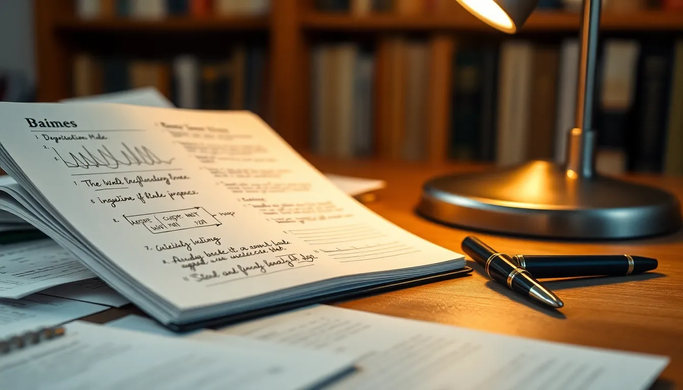 연구 계획을 세우는 이미지