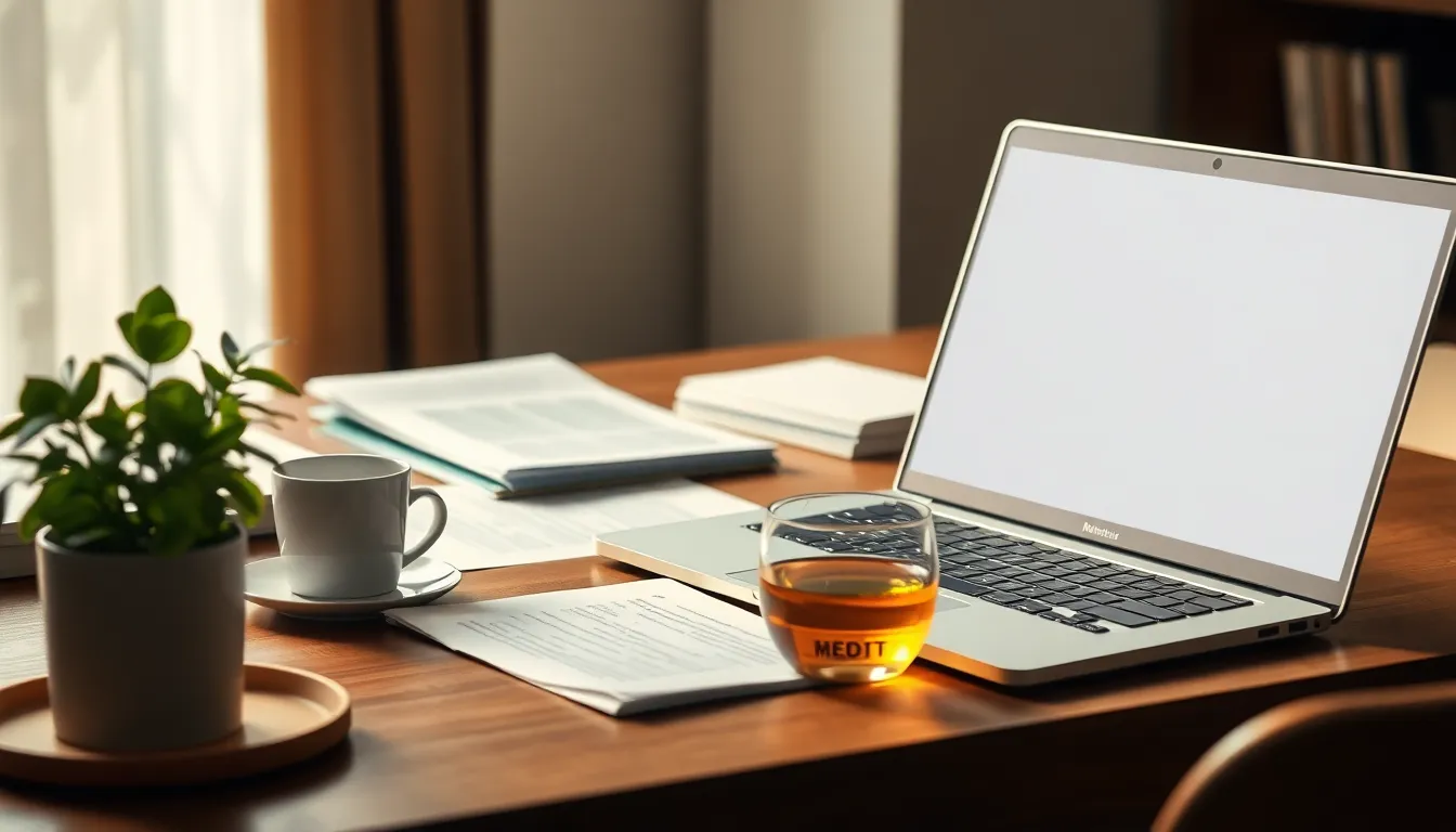 연구 자료를 체계적으로 정리하는 모습