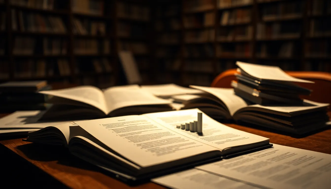 복잡한 통계 데이터와 그래프 이미지를 배경으로, 논문 오류와 잘못된 분석을 경고하는 의미를 담은 그림