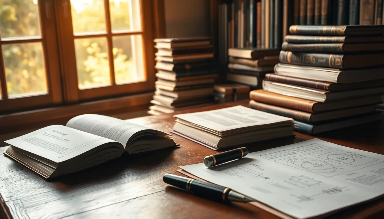 연구 자료를 분석하는 모습