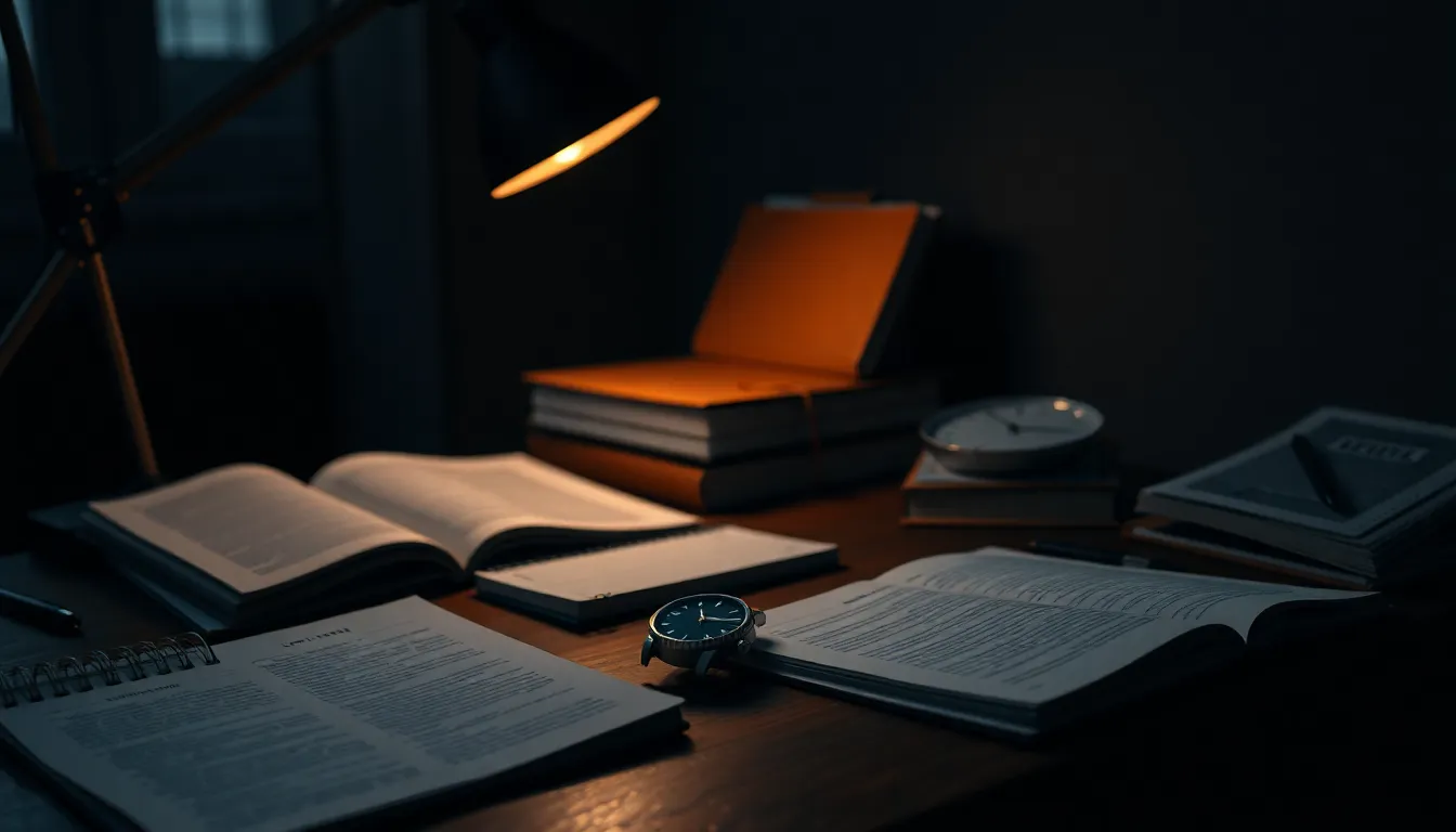 발표자가 자신감 있게 발표하는 모습