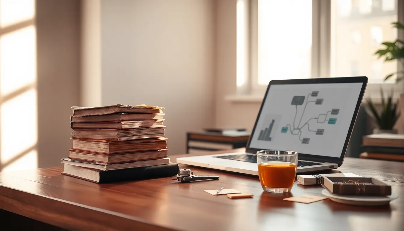 논문 작성에 집중하는 학생 이미지