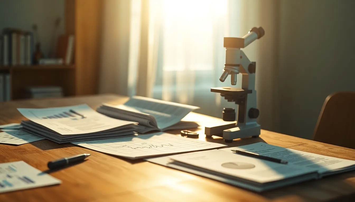 연구와 성공을 상징하는 이미지