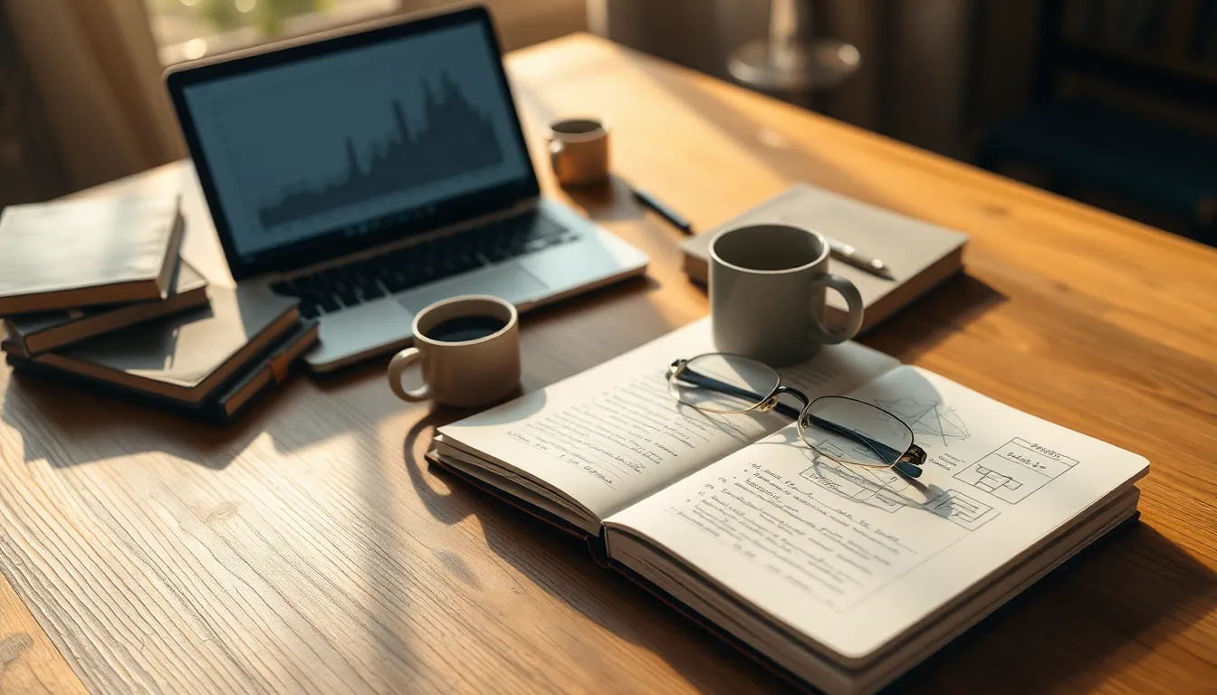 대학원 논문 주제 변경, 신중한 5가지 결정 기준 2 대학원생이 노트북 앞에 앉아 심각하게 생각하는 모습