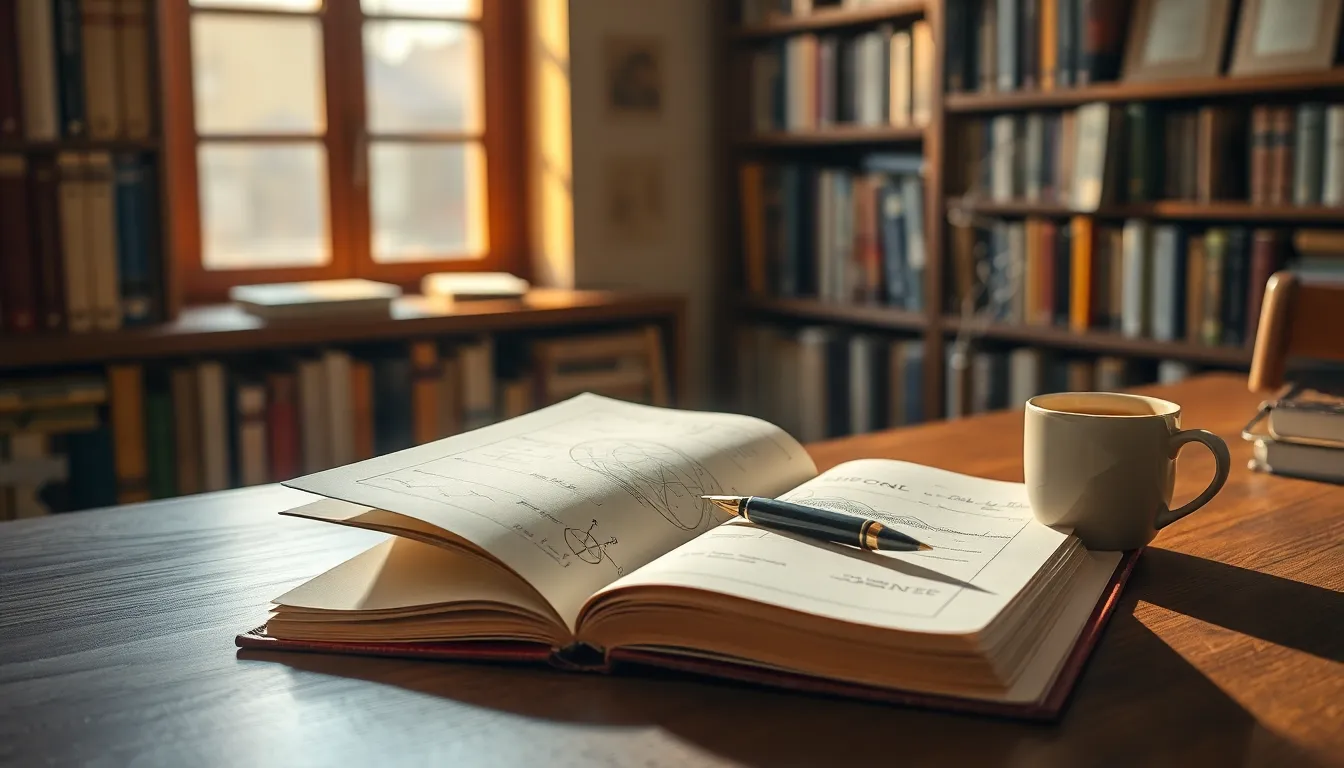 연구 논문을 작성하는 학생들의 모습