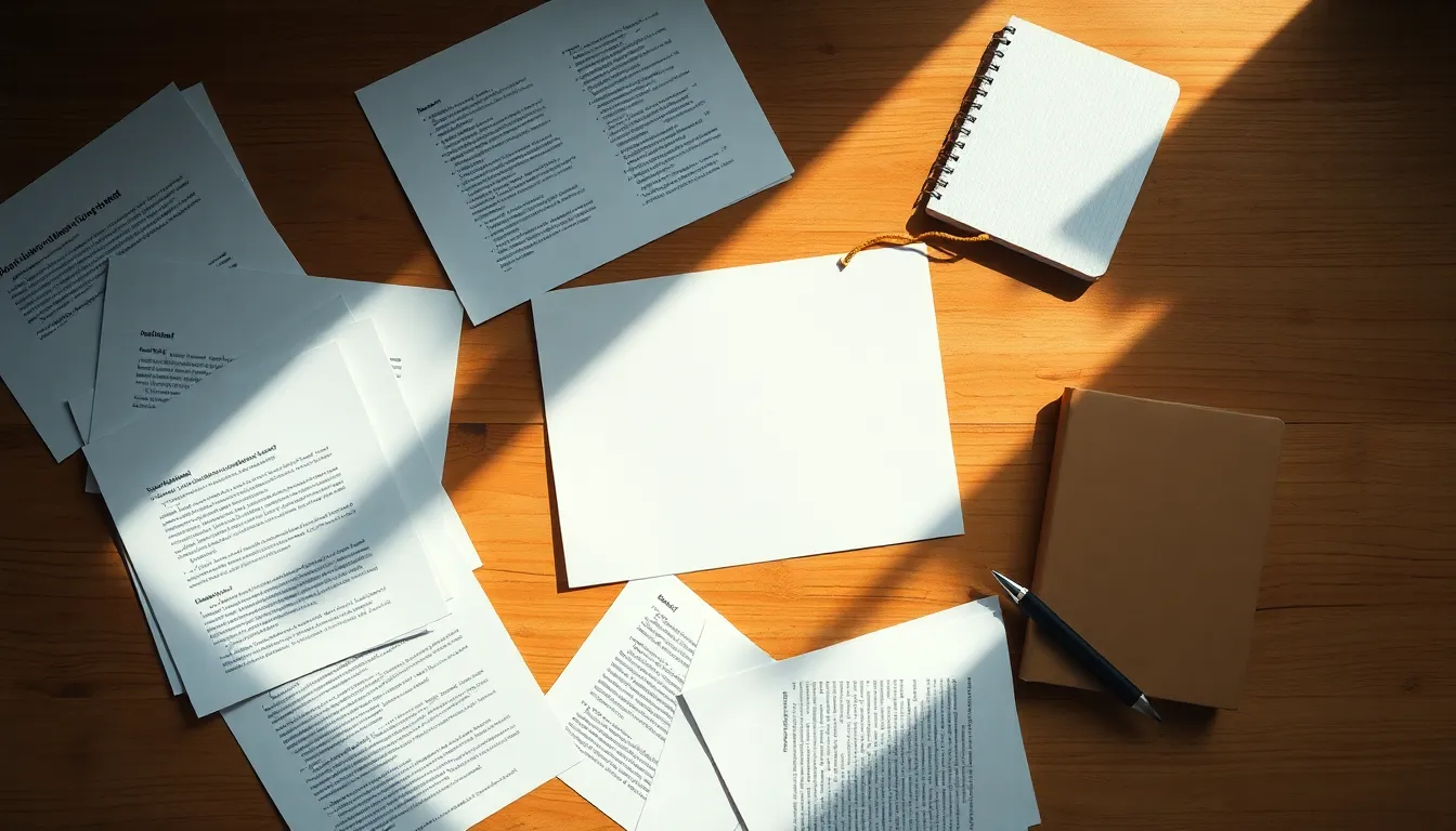 논문 구성 다이어그램