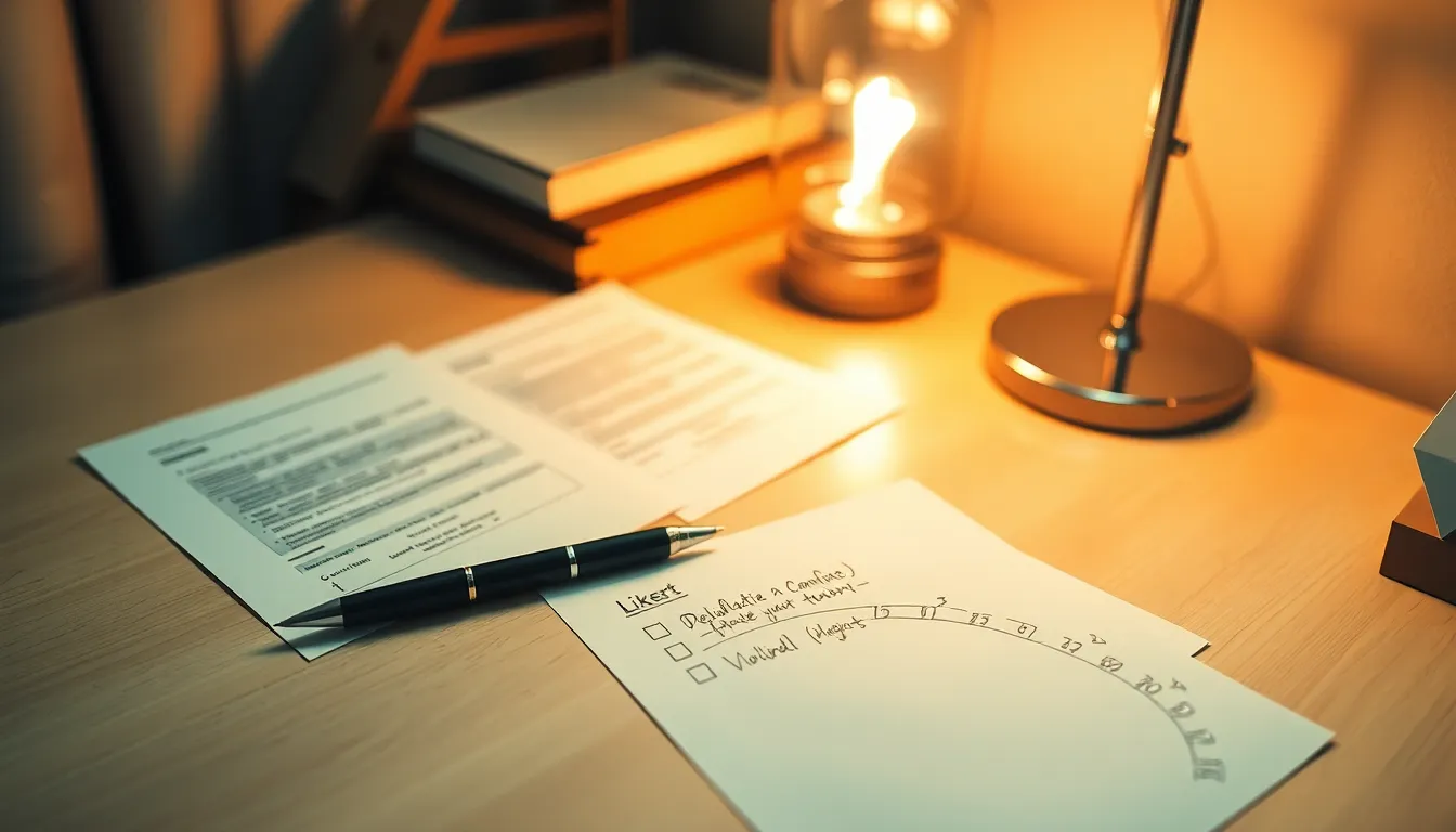 리커트 척도 선택 가이드라인