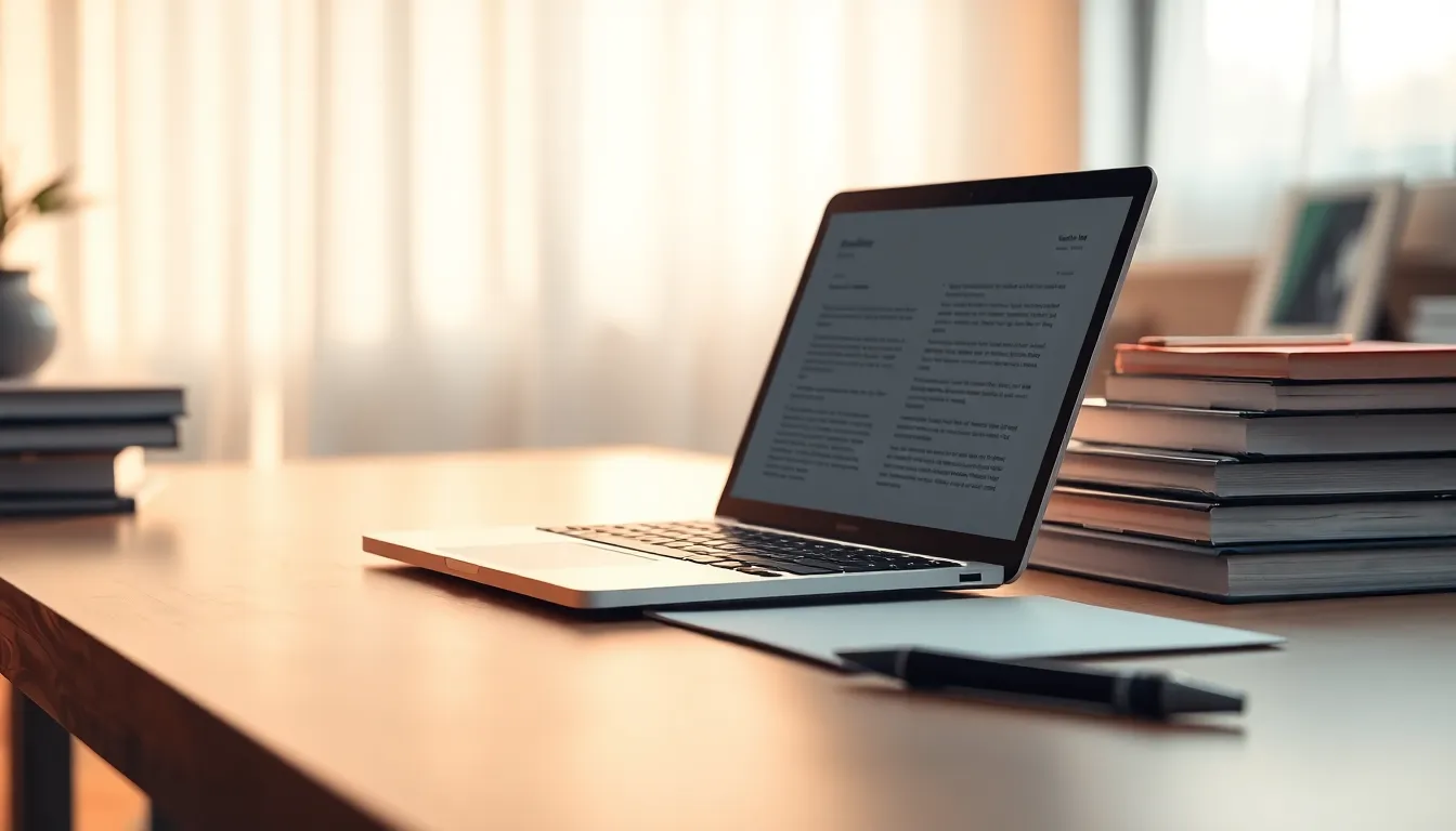 AI를 활용해 논문을 작성하는 모습