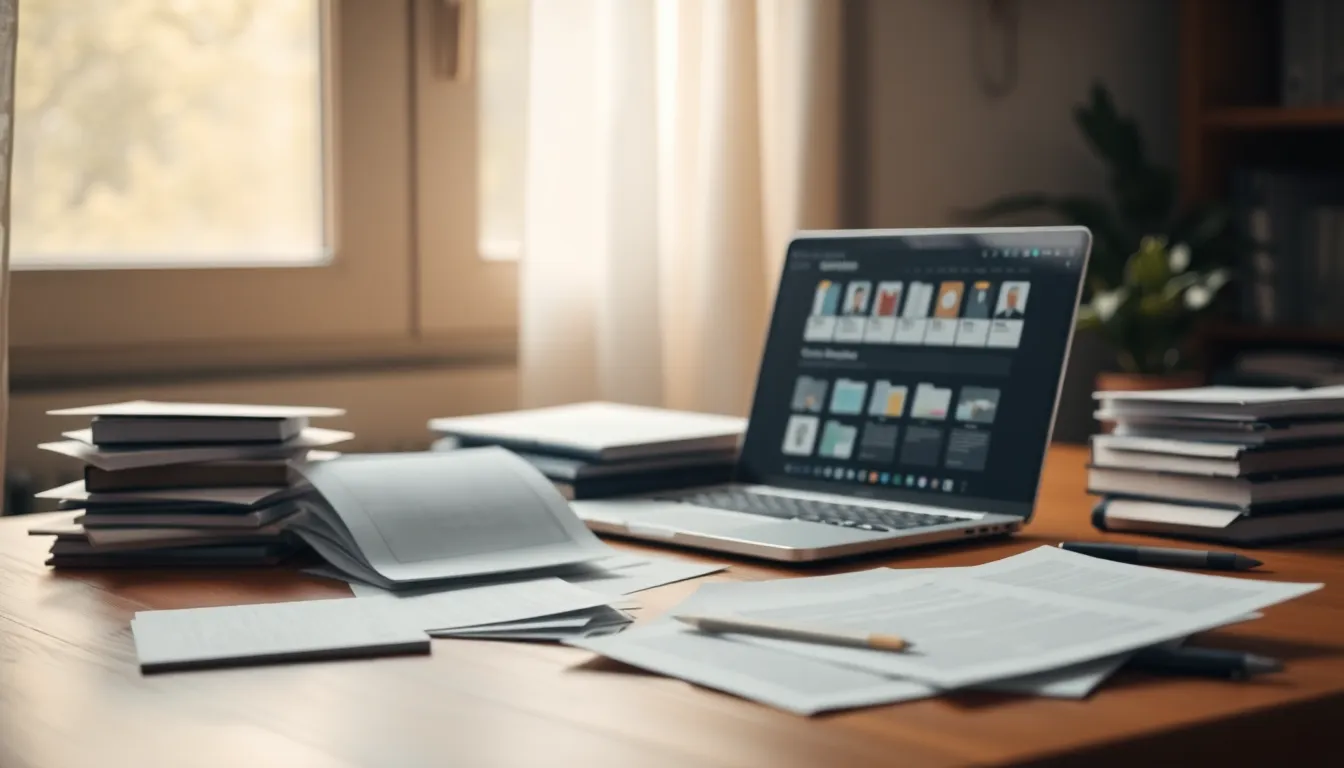 연구 논문 파일 관리 이미지