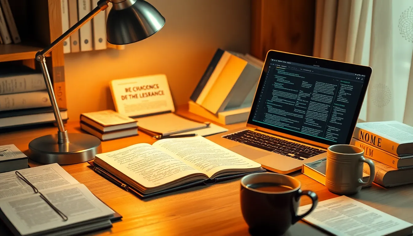 다양한 학문 분야에서 정보를 탐색하는 모습을 형상화한 이미지