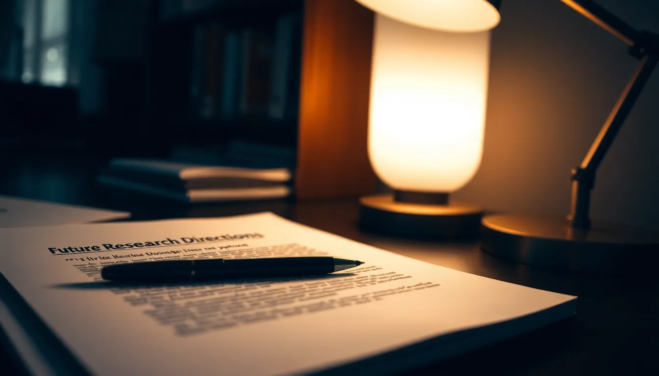 연구의 한계점을 명확히 파악하는 모습