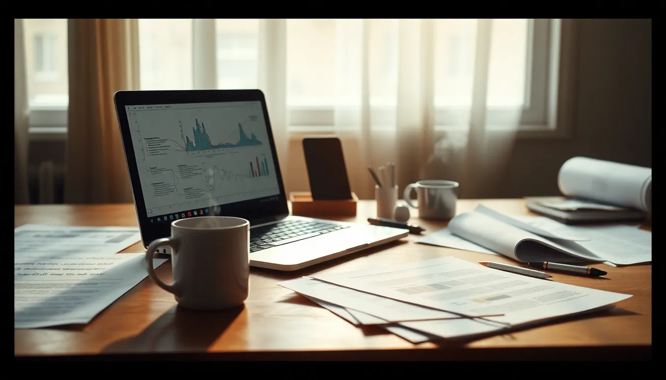 연구 아이디어를 구체화하는 사람의 모습