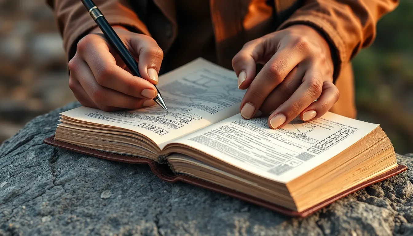 참여관찰 연구노트 작성법 2 연구노트 작성 중인 이미지