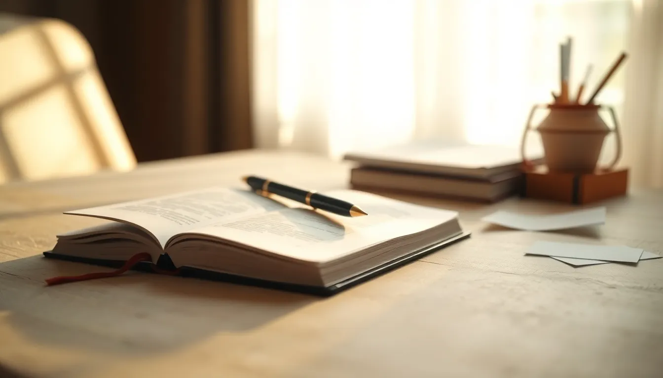 침착하게 인터뷰에 임하는 사람의 모습