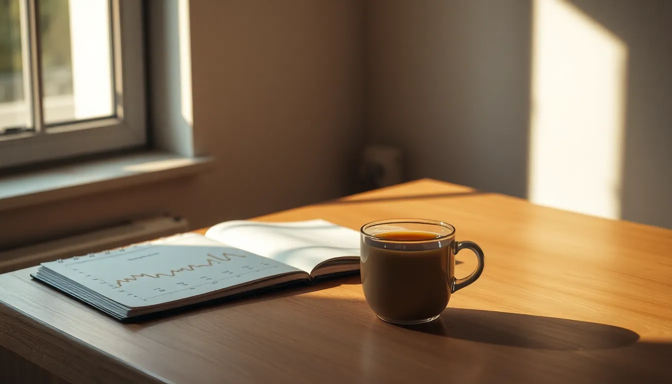 통계 결과 시각화 예시 이미지: 깔끔하게 정리된 그래프와 차트