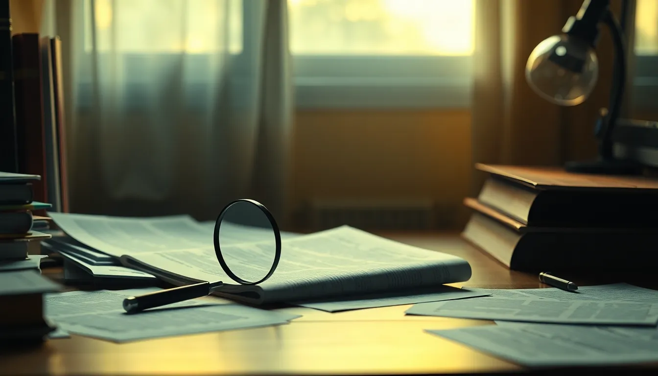 연구자의 노트북과 연구 자료, 데이터 시각화가 보이는 이미지