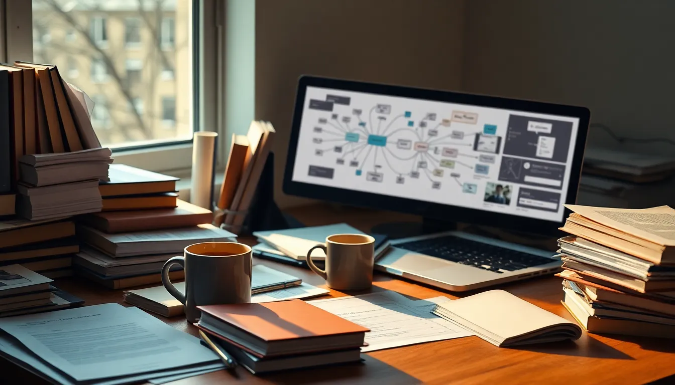 연구 질문 압축 다이어그램