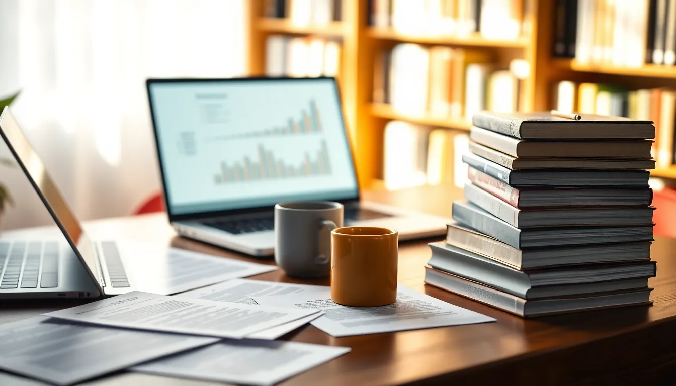 3개월 학위논문 완성 로드맵: 단계별 전략 2 학위논문 완성에 필요한 여러 문서와 필기구 이미지