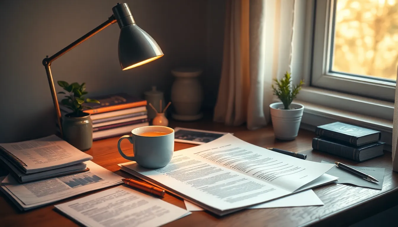 집중하는 연구자 이미지