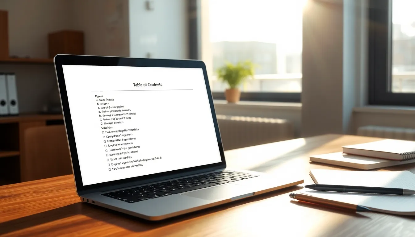 워드 표·그림 목차 자동 생성: 2025년 핵심 활용법 2 워드 표 그림 목차 자동 생성 예시