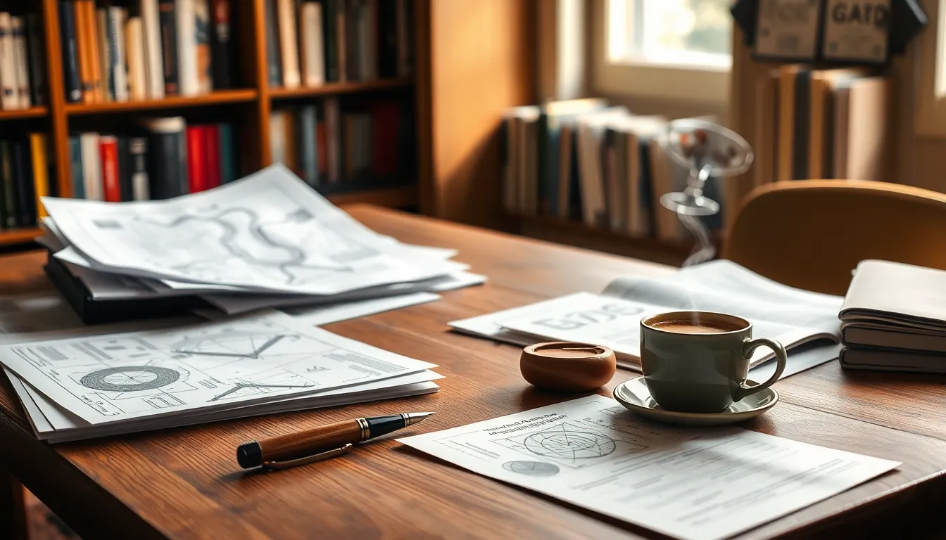 미래 연구 아이디어를 구상하는 모습