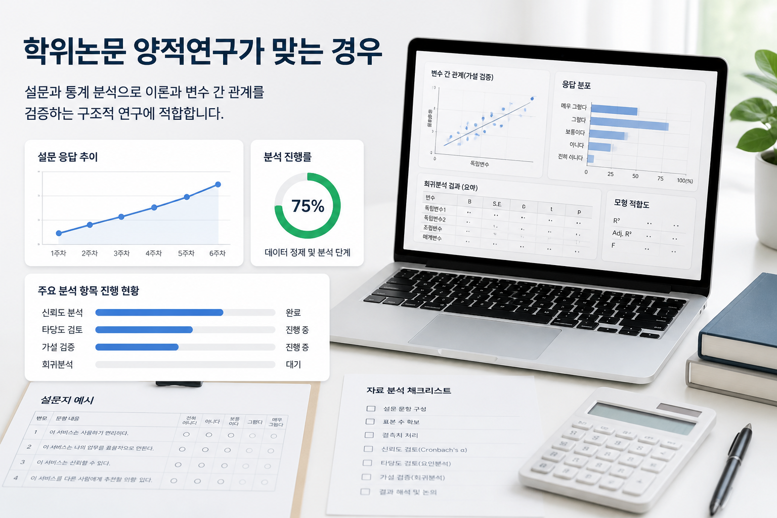 학위논문 연구방법 질적연구와 양적연구 비교 3 학위논문 양적연구가 맞는 경우