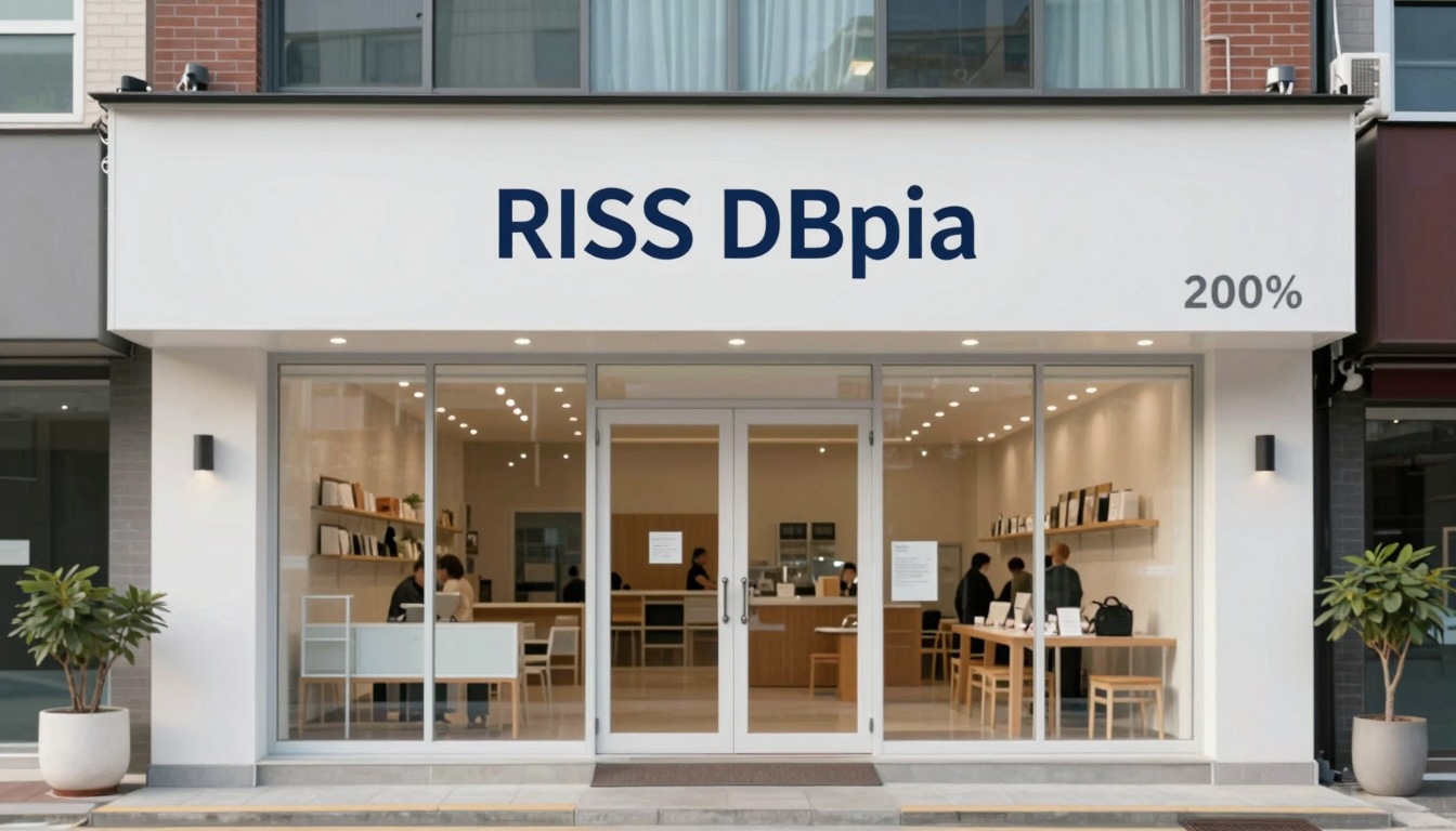 RISS·DBpia·구글스콜라 200% 활용하는 검색법 주제를 설명하는 현실적인 생활 이미지