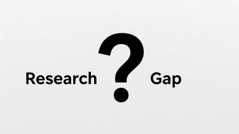 “선행연구가 부족하다”는 왜 연구공백이 아닐까?｜Research Gap 작성 오류 관련 이미지